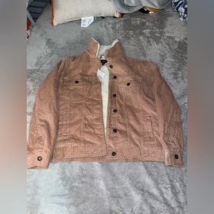 brown jacket